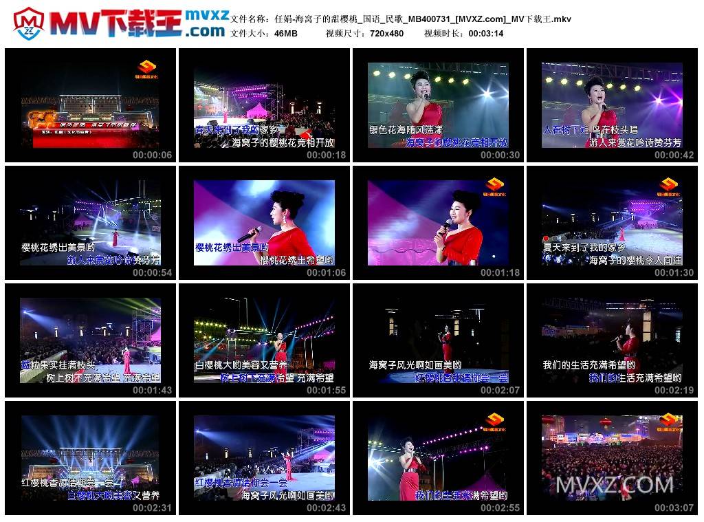 任娟-海窝子的甜樱桃_国语_民歌_MB400731